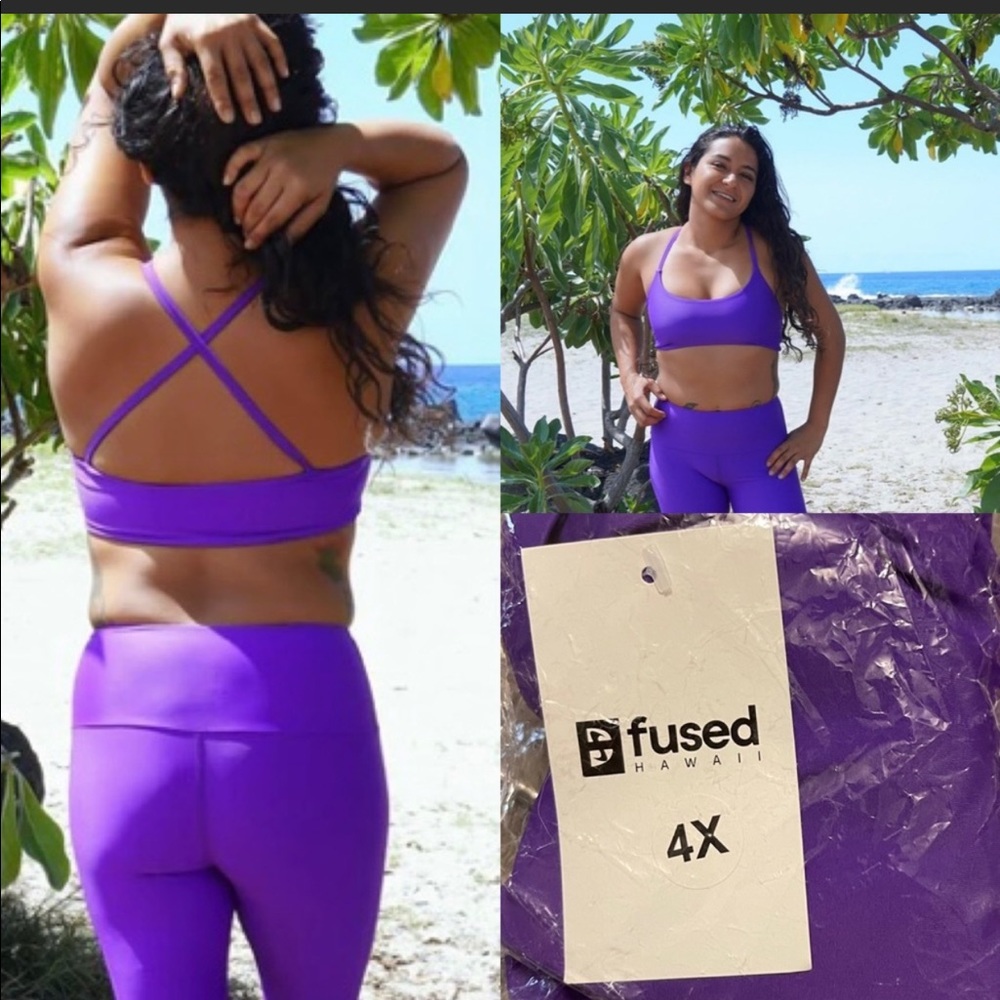 Fused Hawaii bikini top